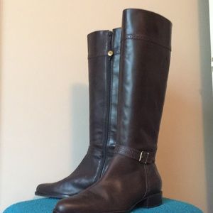 LAUREN Ralph Lauren riding boots dark brown 9.5